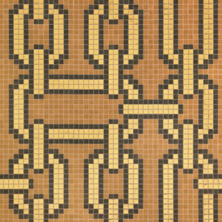 Picture of Bisazza Mosaico - Decori 20 - Chains Brown