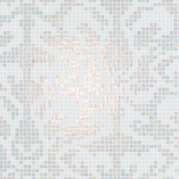 Picture of Bisazza Mosaico - Decori 20 - Damasco Bianco