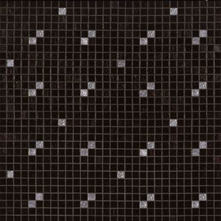 Picture of Bisazza Mosaico - Decori 20 - Diagonale Nero Oro