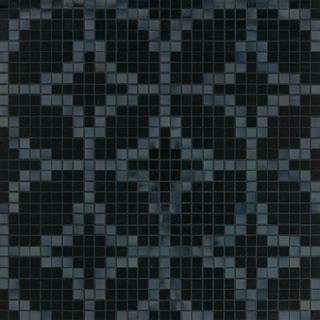 Picture of Bisazza Mosaico - Decori 20 - Etoiles Nero