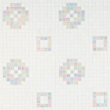Picture of Bisazza Mosaico - Decori 20 - Petit Four Bianco
