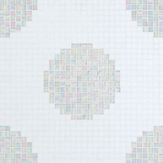 Picture of Bisazza Mosaico - Decori 20 - Pois Bianchi