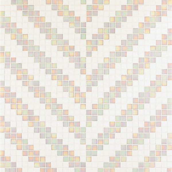 Picture of Bisazza Mosaico - Decori 20 - Twill Bianco