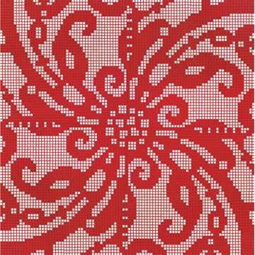 Picture of Bisazza Mosaico - Decori Opus Romano - Embroidery Red