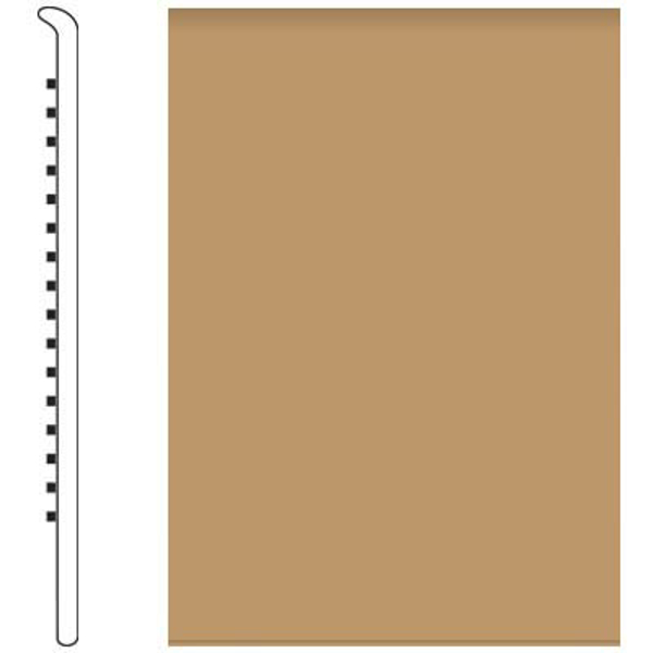 Picture of Roppe - 700 Series Wall Base 2 1/2 (No Toe Base) Flax