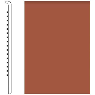 Picture of Roppe - 700 Series Wall Base 6 (No Toe Base) Terracotta