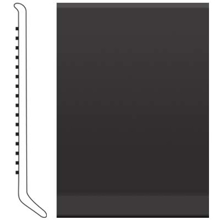 Picture of Roppe - 700 Series Wall Base 2 1/2 (Cove Base) Black