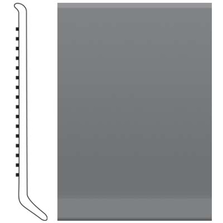 Picture of Roppe - 700 Series Wall Base 2 1/2 (Cove Base) Charcoal