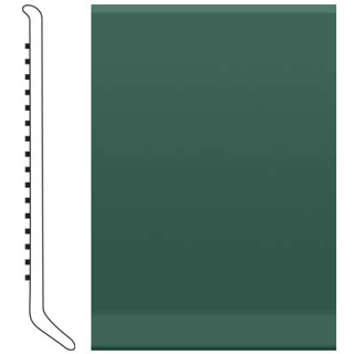 Picture of Roppe - 700 Series Wall Base 2 1/2 (Cove Base) Forest Green