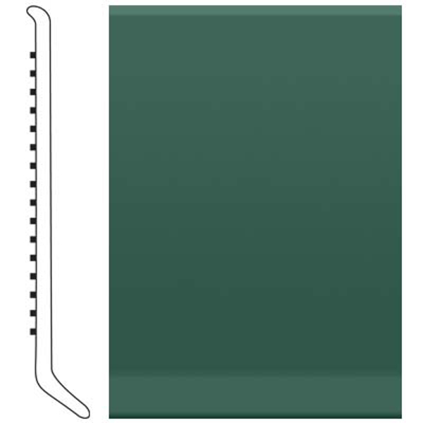 Picture of Roppe - 700 Series Wall Base 2 1/2 (Cove Base) Forest Green