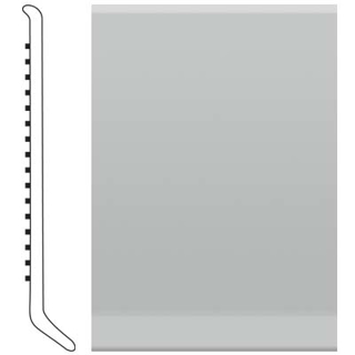 Picture of Roppe - 700 Series Wall Base 2 1/2 (Cove Base) Light Gray