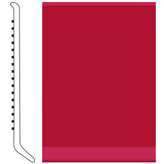 Picture of Roppe - 700 Series Wall Base 2 1/2 (Cove Base) Red