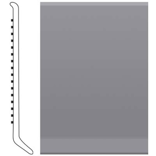 Picture of Roppe - 700 Series Wall Base 2 1/2 (Cove Base) Steel Gray