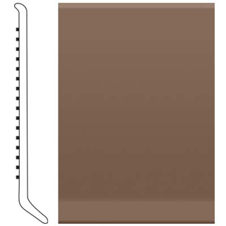 Picture of Roppe - 700 Series Wall Base 2 1/2 (Cove Base) Toffee