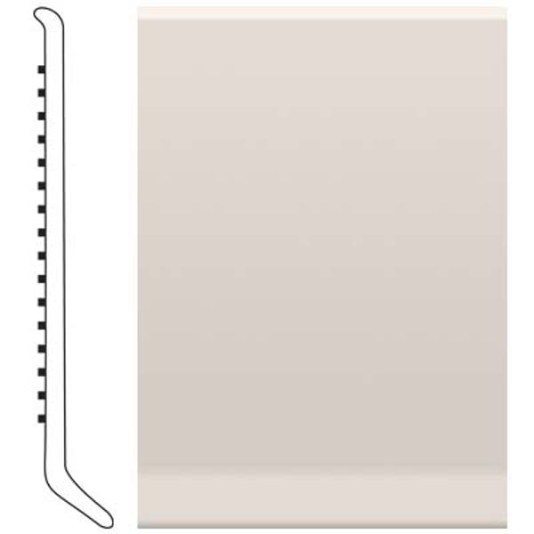 Picture of Roppe - 700 Series Wall Base 6 (Cove Base) Natural