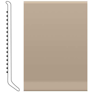 Picture of Roppe - 700 Series Wall Base 6 (Cove Base) Sandstone