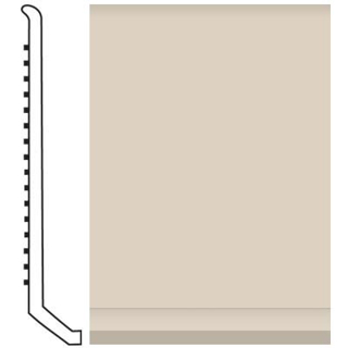 Picture of Roppe - Pinnacle Rubber Wall Base 4 (Butt Toe Base) Ivory