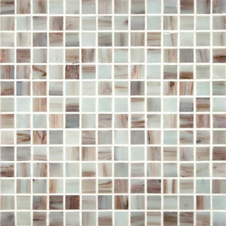 Picture of MS International - Glass Mosaic .75 x .75 Ivory Iridescent Glass