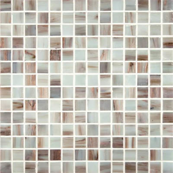 Picture of MS International - Glass Mosaic .75 x .75 Ivory Iridescent Glass