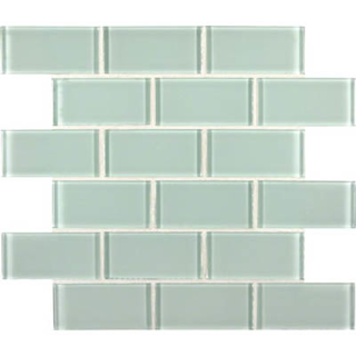 Picture of MS International - Glass Mosaic 2 x 4 Arctic Ice
