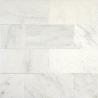 Picture of MS International - Marble 3 x 6 Polished Greecian White Beveled