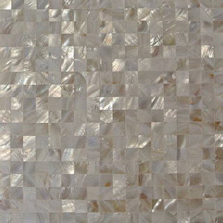 Picture of SOHO Studio Corp - Pearl Mosaic Squares Seamless Squares White