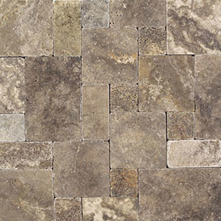 Picture of Daltile - Travertine Paredon Pattern Large Format Andes Gray Blend