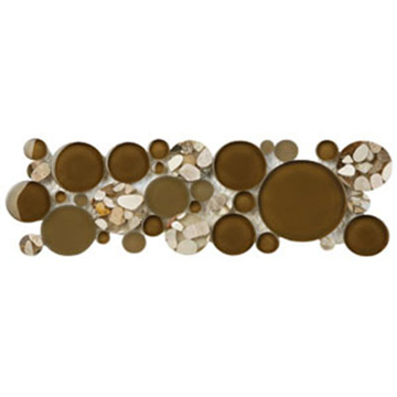 Picture of Voguebay - Aquastone Mosaic Bubbles Border Brenta