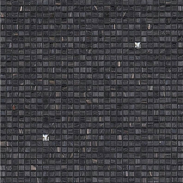 Picture of Bisazza Mosaico - Decori 10 - Rain Rain Black