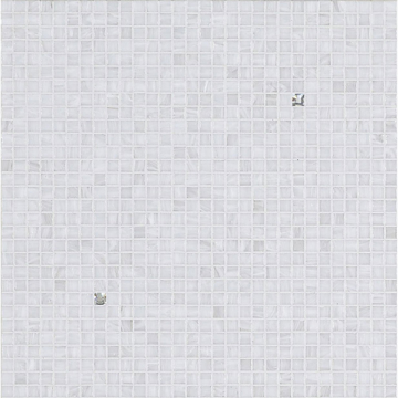 Picture of Bisazza Mosaico - Decori 10 - Rain Rain White