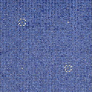 Picture of Bisazza Mosaico - Decori 10 - Stars Stars Blue