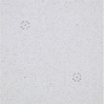 Picture of Bisazza Mosaico - Decori 10 - Stars Stars White