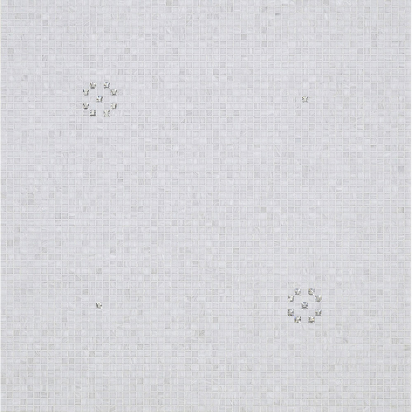 Picture of Bisazza Mosaico - Decori 10 - Stars Stars White