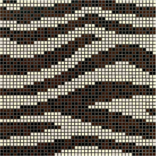 Picture of Bisazza Mosaico - Decori Opus Romano - Zebra Zebra