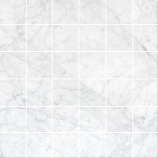 Picture of Stone Collection - Bianco Carrara Mosaic 2 x 2 Bianco Carrera Honed