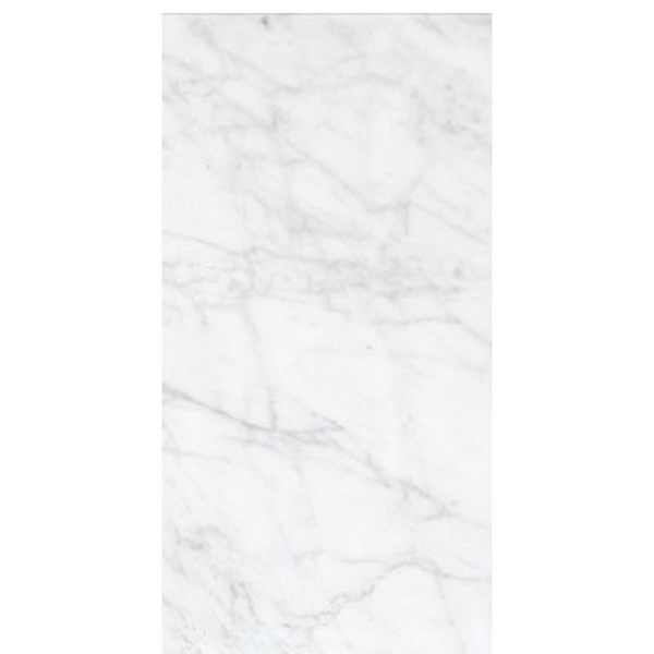 Picture of Stone Collection - Bianco Carrara 12 x 24 Bianco Carrera Honed