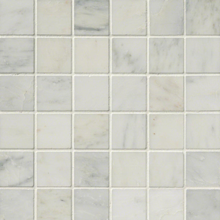 Picture of MS International - Marble Mosaics 2 x 2 Honed Arabescato Carrara