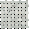 Picture of MS International - Marble Mosaics Basketweave Polished Greecian White