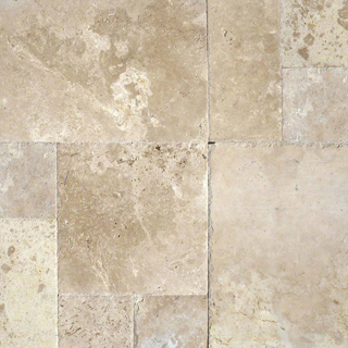 Picture of MS International - Travertine Versailles Honed Unfilled Chiseled Brushed Tuscany Storm Chiseled and Brushed