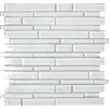 Picture of MS International - Glass Mosaic Interlocking 12 x 12 Ice