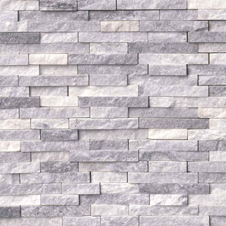 Picture of MS International - Marble Mosaics Splitface Alaskan Gray