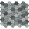 Picture of MS International - Glass Mosaic Hexagon Urban Tapestry