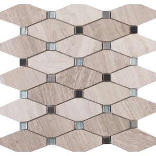 Picture of MS International - Decorative Blends Mosaic Other Bayview Elongated Octagon