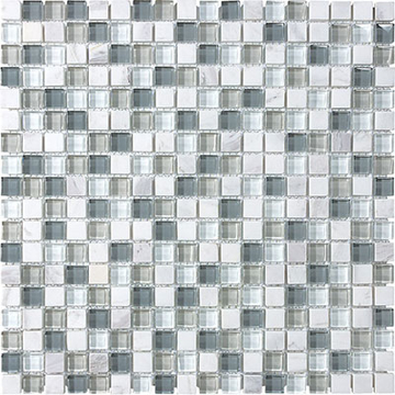 Picture of Anatolia Tile & Stone - Bliss Mosaic Glass Stone Blend Iceland
