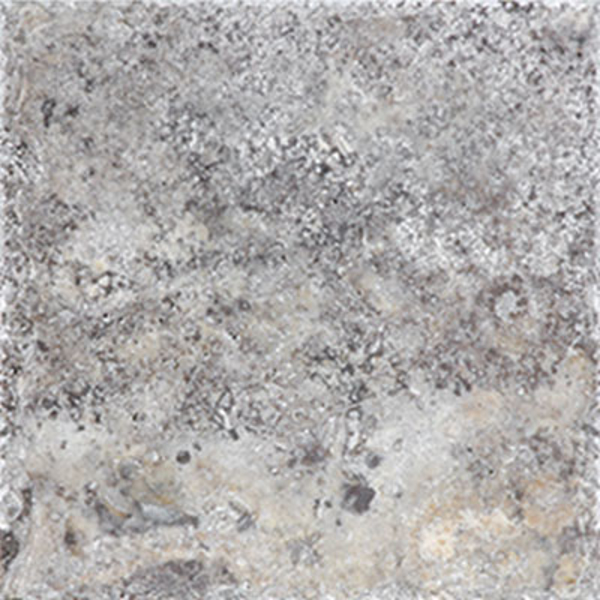 Picture of Anatolia Tile & Stone - Travertine Chiseled & Brushed 8 x 8 Silver Ash