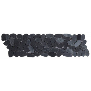 Picture of Bati Orient - Pebbles Sliced Matte Border Black