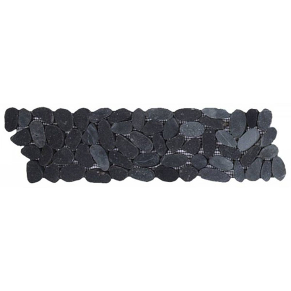 Picture of Bati Orient - Pebbles Sliced Matte Border Black