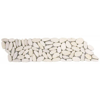 Picture of Bati Orient - Pebbles Sliced Matte Border White