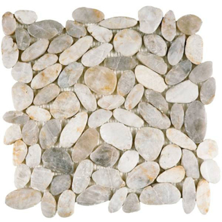 Picture of Bati Orient - Pebbles Sliced Polished Grey