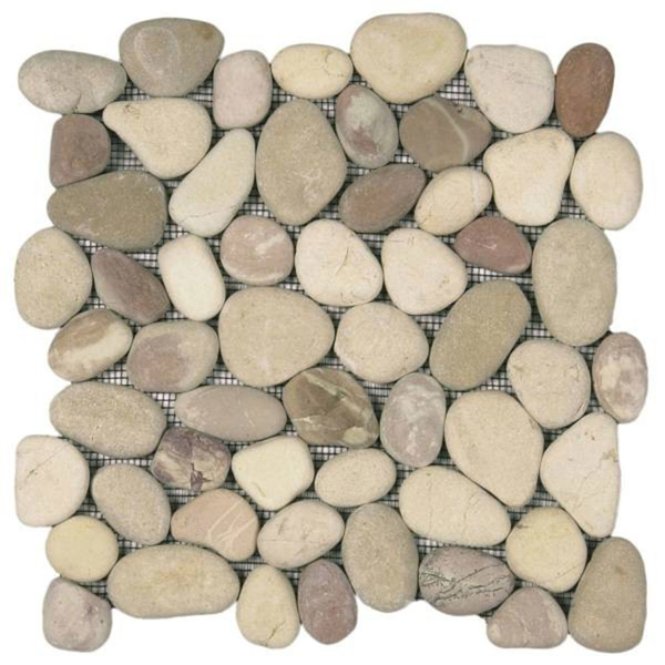 Picture of Bati Orient - Pebbles Rectified Matte White/Pink/Beige